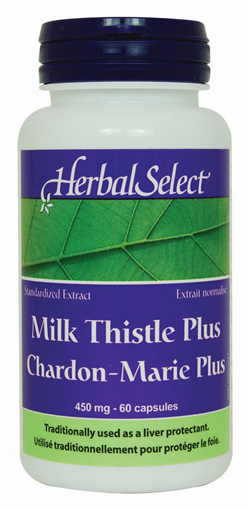 Picture of Herbal Select Herbal Select Milk Thistle Plus Extract 500mg, 60 Capsules