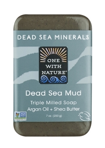 Picture of One With Nature One With Nature Bar Soap, Dead Sea Mud 200g
