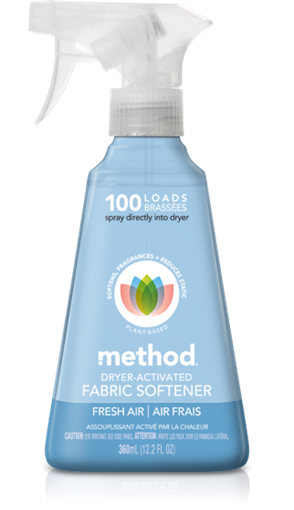 Picture of Method Home Method Fabric Softner Dryer Spray, Fresh Air 360ml