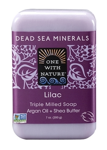 Picture of One With Nature One With Nature Bar Soap, Lilac 200g