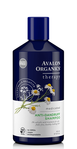 Picture of Avalon Organics Avalon Organics Anti-Dandruff Medicated Shampoo, 414ml
