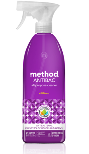 Picture of Method Home Method Antibacterial All-Purpose Cleaner, Wildflower 828ml