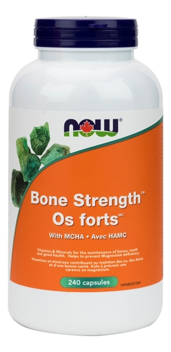 Picture of NOW Foods NOW Foods Bone Strength with MCHC, 240 Capsules