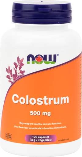 Picture of NOW Foods NOW Foods Colostrum 500mg, 120 Capsules