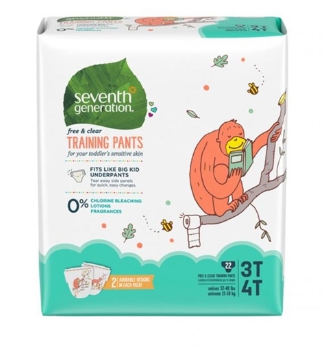 Picture of Seventh Generation Seventh Generation Training Pants Large 3T-4T, 22 Count