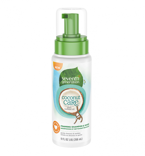 Picture of Seventh Generation Coconut Care Baby Foaming Shampoo & Wash, 266ml