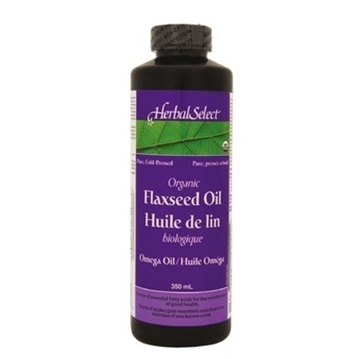 Picture of Herbal Select Herbal Select Organic Flaxseed Oil, 350ml