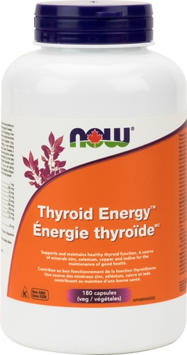 Picture of NOW Foods Thyroid Energy, 180 Capsules