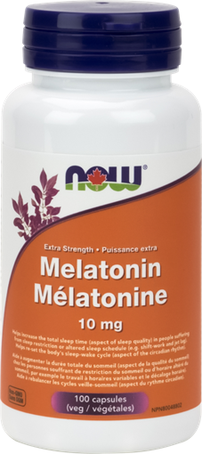 Picture of NOW Foods NOW Foods Melatonin 10mg, 100 Capsules