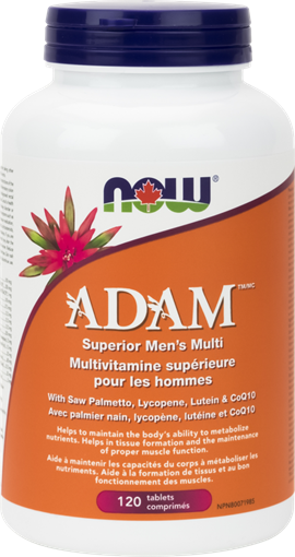 Picture of NOW Foods NOW Foods ADAM Men's Multivitamin and Minerals, 120 Tablets