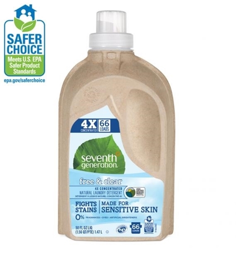 Picture of Seventh Generation Seventh Generation Laundry Detergent 4X, Free & Clear 1.47L