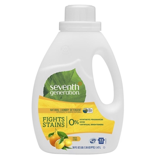 Picture of Seventh Generation Seventh Generation Laundry Detergent, Fresh Citrus 1.47L