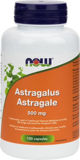 Picture of NOW Foods NOW Foods Astragalus 500mg, 100 Capsules