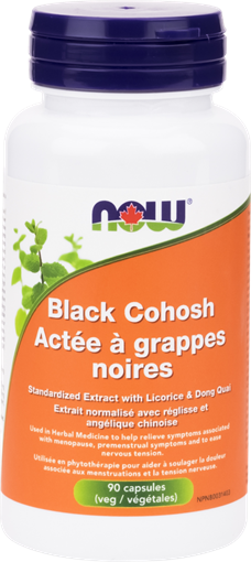 Picture of NOW Foods NOW Foods Black Cohosh Extract 80mg, 90 Capsules