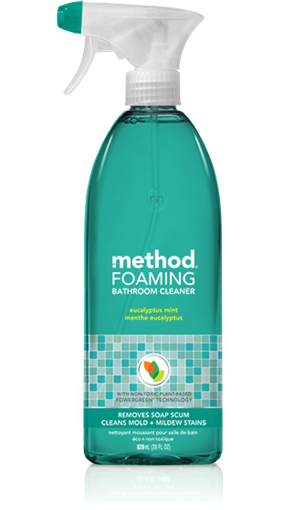 Picture of Method Home Method Foaming Bathroom Cleaner, Eucalyptus Mint 828ml