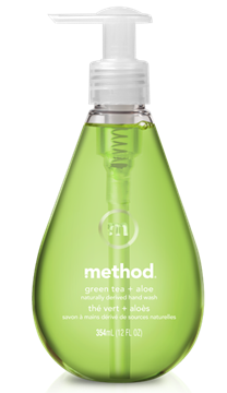 Picture of  Method Gel Hand Wash, Green Tea & Aloe 354ml