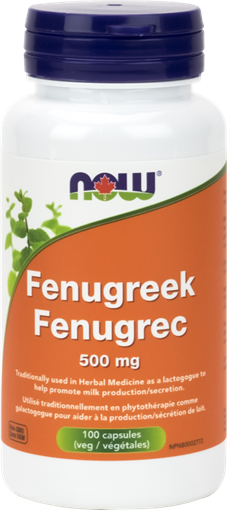 Picture of NOW Foods NOW Foods Fenugreek 500mg, 100 Capsules
