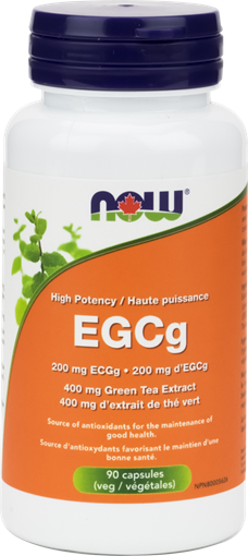 Picture of NOW Foods NOW Foods EGCg GreenTea Extract 400mg, 90 Capsules