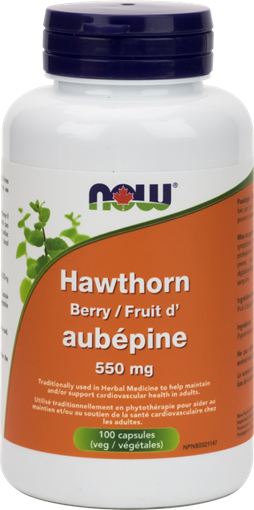 Picture of NOW Foods NOW Foods Hawthorn Berry 550mg, 100 Capsules
