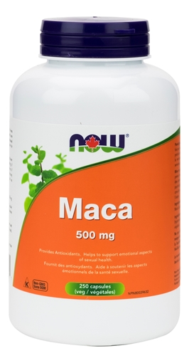 Picture of NOW Foods NOW Foods Maca 500mg, 250 Capsules
