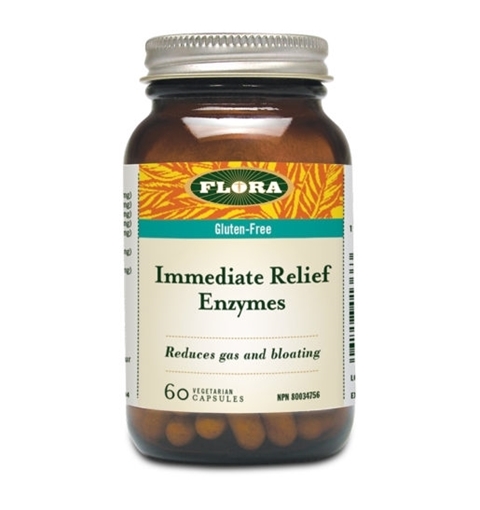 Picture of Flora Flora Immediate Relief Enzymes, 60 Capsules