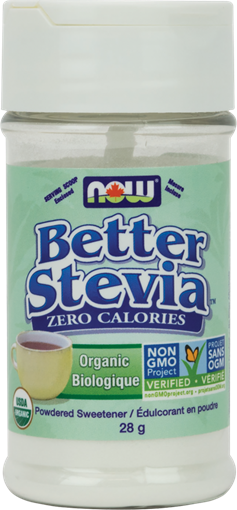 Picture of NOW Foods NOW Foods Organic Stevia Extract Shaker Powder, 28g