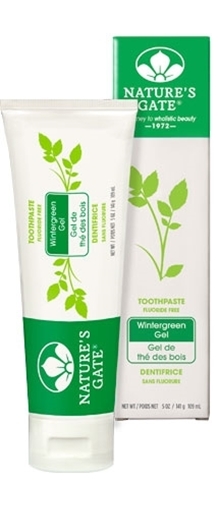 Picture of Nature's Gate Nature's Gate Gel Toothpaste, Wintergreen 141g