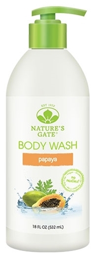 Picture of Nature's Gate Nature's Gate Body Wash, Papaya 532ml