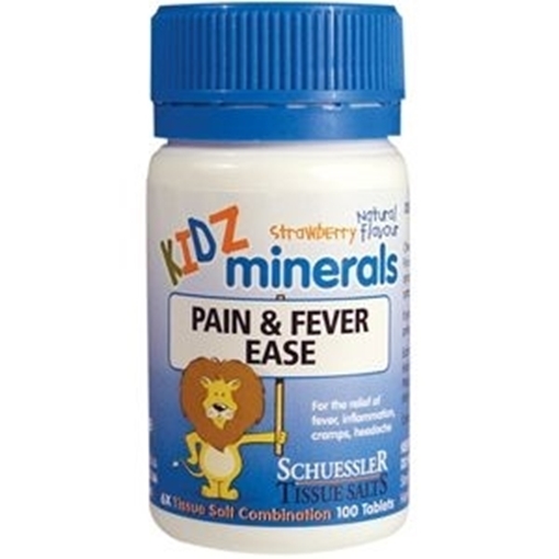 Picture of Martin & Pleasance Martin & Pleasance Kidz Minerals, Pain & Fever Ease 100 Tablets