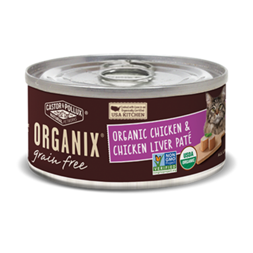 Picture of Castor & Pollux Castor & Pollux Organic Grain Free Chicken & Chicken Liver, 156g