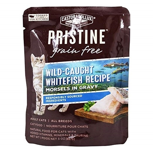 Picture of Castor & Pollux Castor & Pollux Grain Free Wild-Caught Whitefish Pouch, 85g