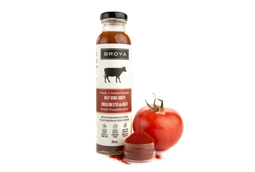 Picture of Broya Broya Tomato & Smoked Paprika Beef Bone Broth, 295ml