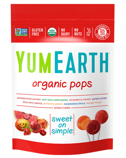 Picture of Yum Earth Yum Earth Organic Fruit Pops, 241g