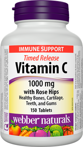 Picture of Webber Naturals Vitamin C Time Release 1000mg, 150 Tablets