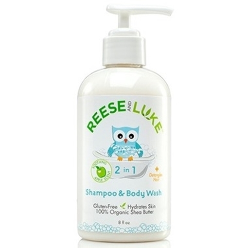 Picture of Reese and Luke Reese and Luke 2 in 1 Shampoo & Body Wash, Apple Scent 255ml