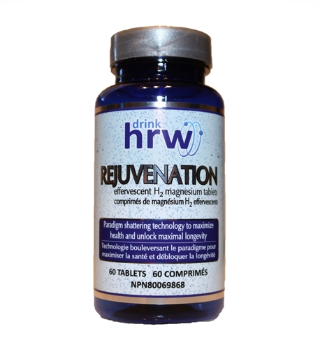 Picture of HRW Natural Health Products HRW Rejuvenation Hydrogen, 60 Tablets