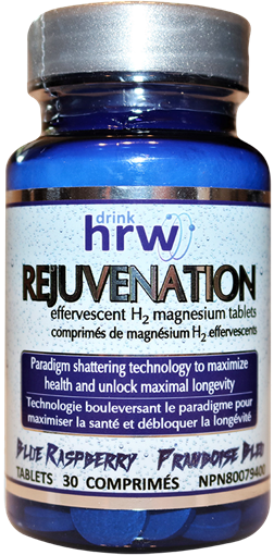 Picture of HRW Natural Health Products HRW Rejuvenation Blue Rasberry Hydrogen, 30 Tablets