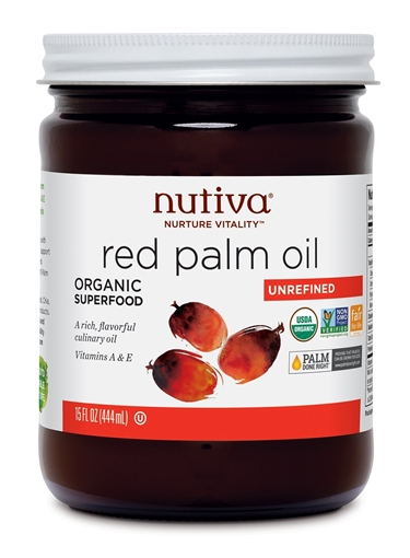 Picture of Nutiva Nutiva Organic Red Palm Oil, 444ml