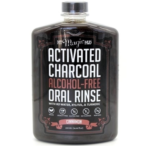 Picture of My Magic Mud My Magic Mud Charcoal Oral Rinse, Cinnamon 402g