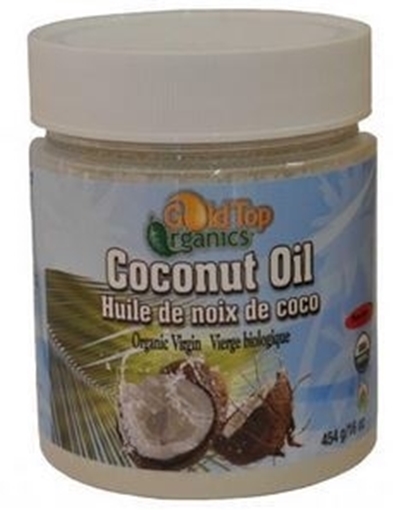 Picture of Gold Top Organics Gold Top Organics Organic Virgin Coconut Oil, 822g