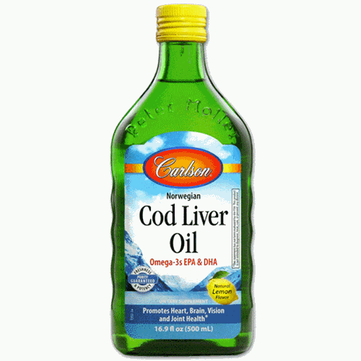 Picture of Carlson Laboratories Carlson Norwegian Cod Liver Oil, Natural 500ml