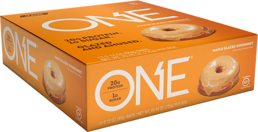 Picture of ONE Bars ONE Bar, Maple Glazed Doughnut 12x60g