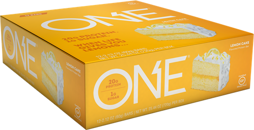 Picture of ONE Bars ONE Bar, Lemon Cake 12x60g