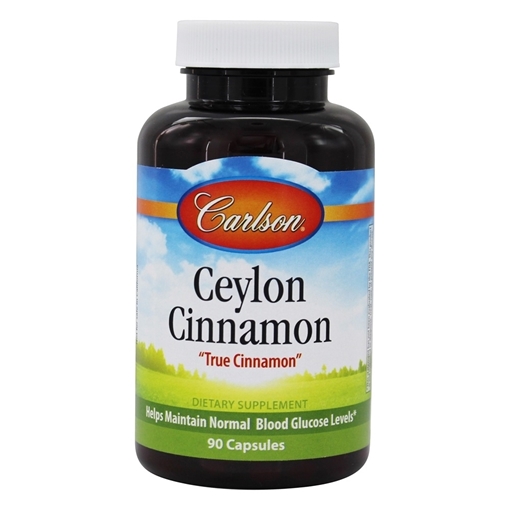 Picture of Carlson Laboratories Carlson Ceylon Cinnamon 500 mg, 90 Capsules