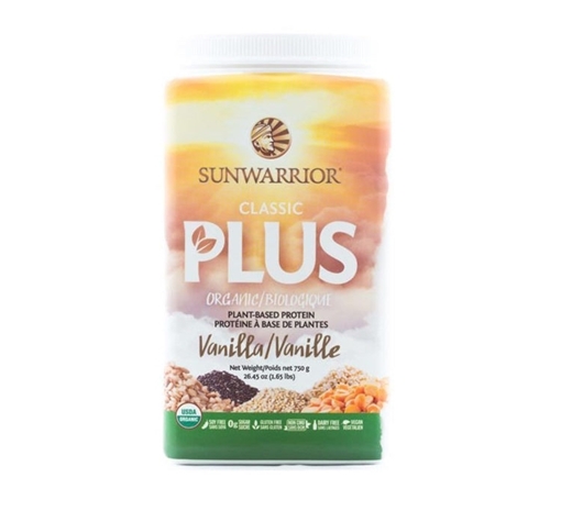 Picture of Sun Warrior SunWarrior Classic Plus Protein, Vanilla 750g