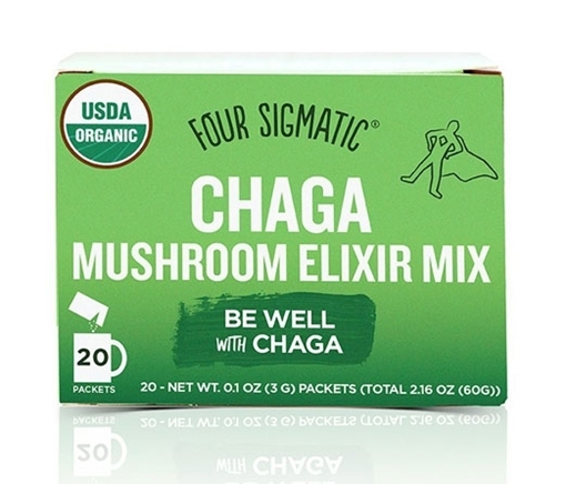 Picture of Four Sigmatic Four Sigmatic Chaga Mushroom Elixir Mix, 20 Sachets