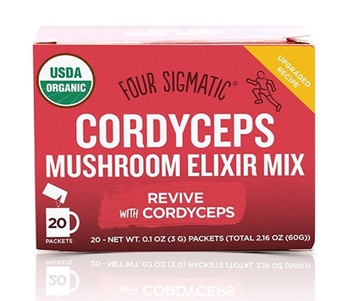 Picture of Four Sigmatic Four Sigmatic Cordyceps Mushroom Elixir Mix, 20 Sachets
