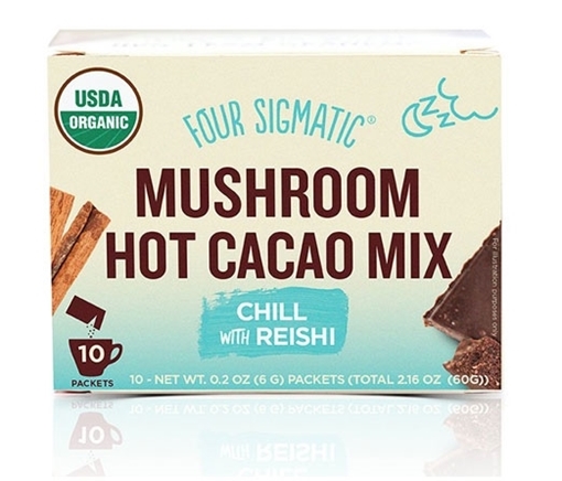 Picture of Four Sigmatic Four Sigmatic Mushroom Hot Cocoa, Reishi 10 Sachets