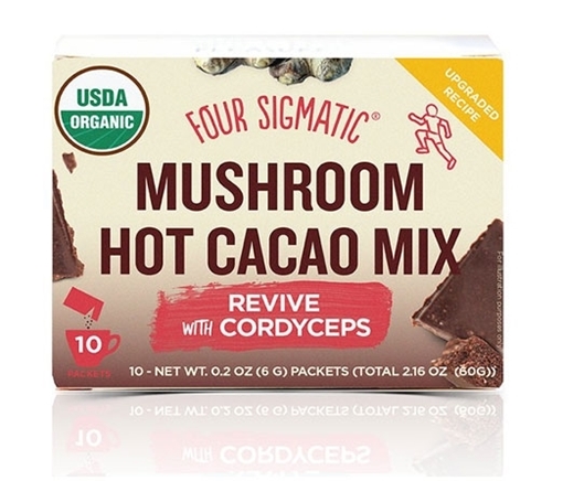 Picture of Four Sigmatic Four Sigmatic Mushroom Hot Cocoa, Cordyceps 10 Sachets