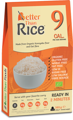 Picture of Better Than Food Better Than Rice Organic Konjac Rice, 385g